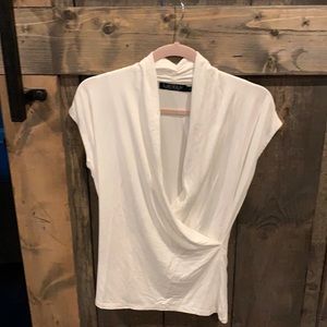 Short sleeve dress blouse